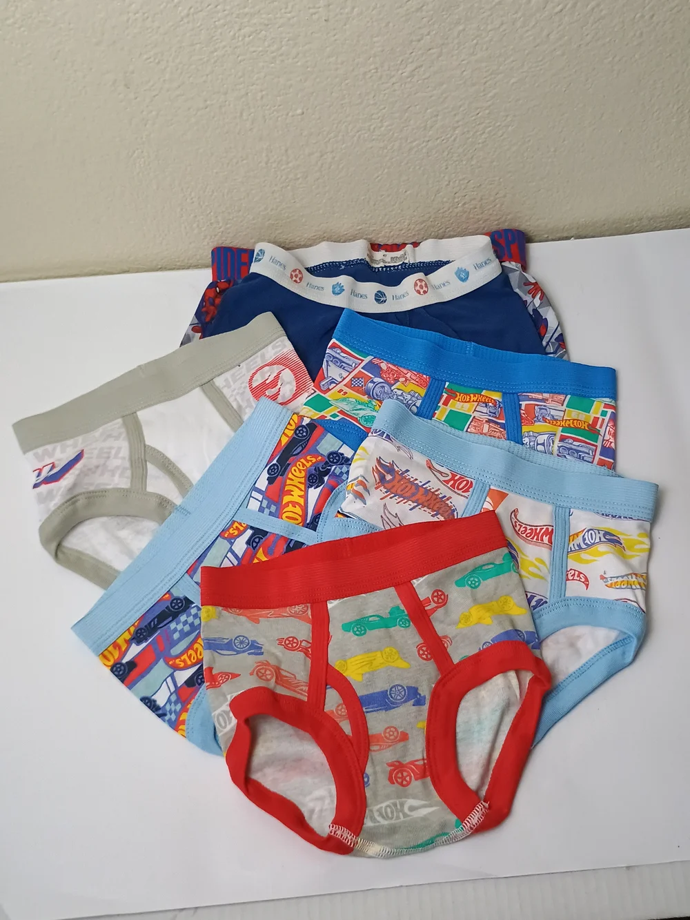Boys Spider-Man & Assorted Character Underwear - Multicolor Pack Boys 4T Lot 7
